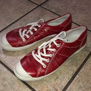 JOSEF SEIBEL WOMEN RED SNEAKERS